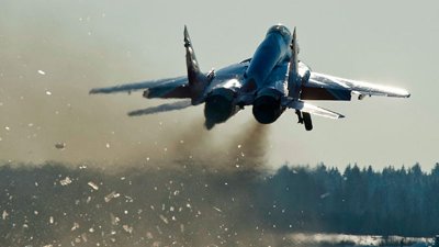 Система ПВО сбила два самолета Су-25 воздушных сил Украины