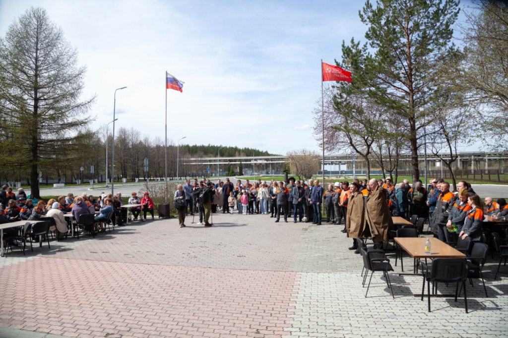 Новый День: Свердловские энергетики провели встречу поколений в честь Дня Победы (ФОТО, ВИДЕО)